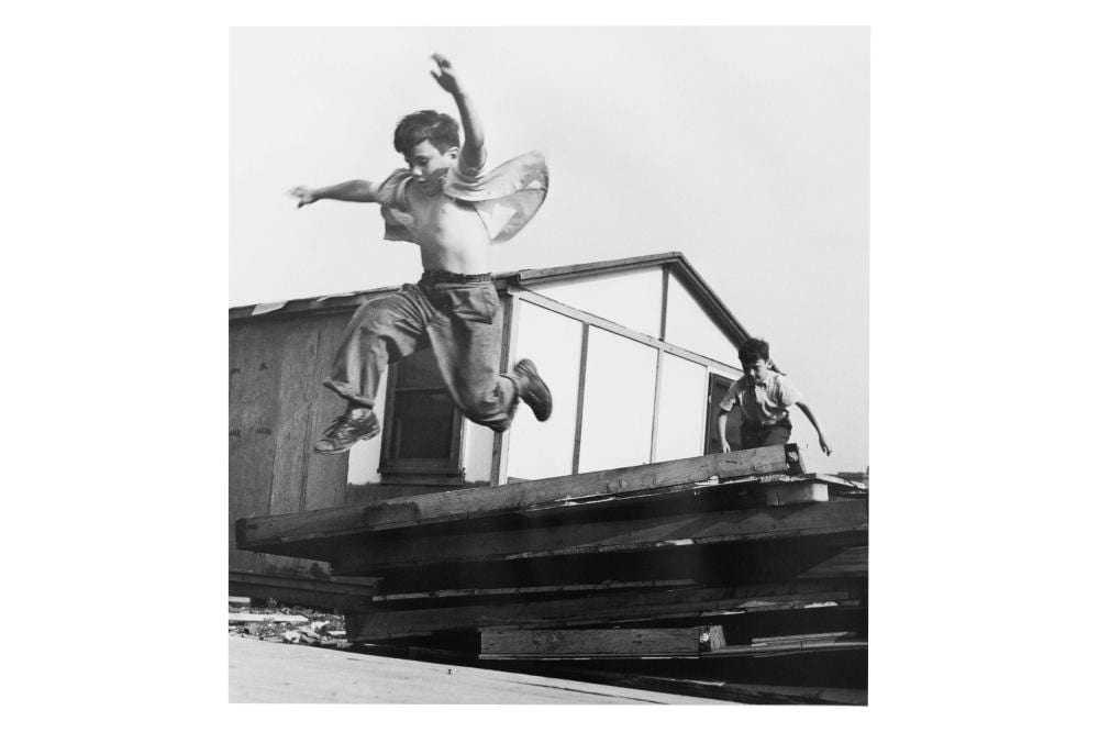 Arthur Leipzig comparable auction result: arthur leipzig american 1918 2014 growing up in new york follow the leader photograph