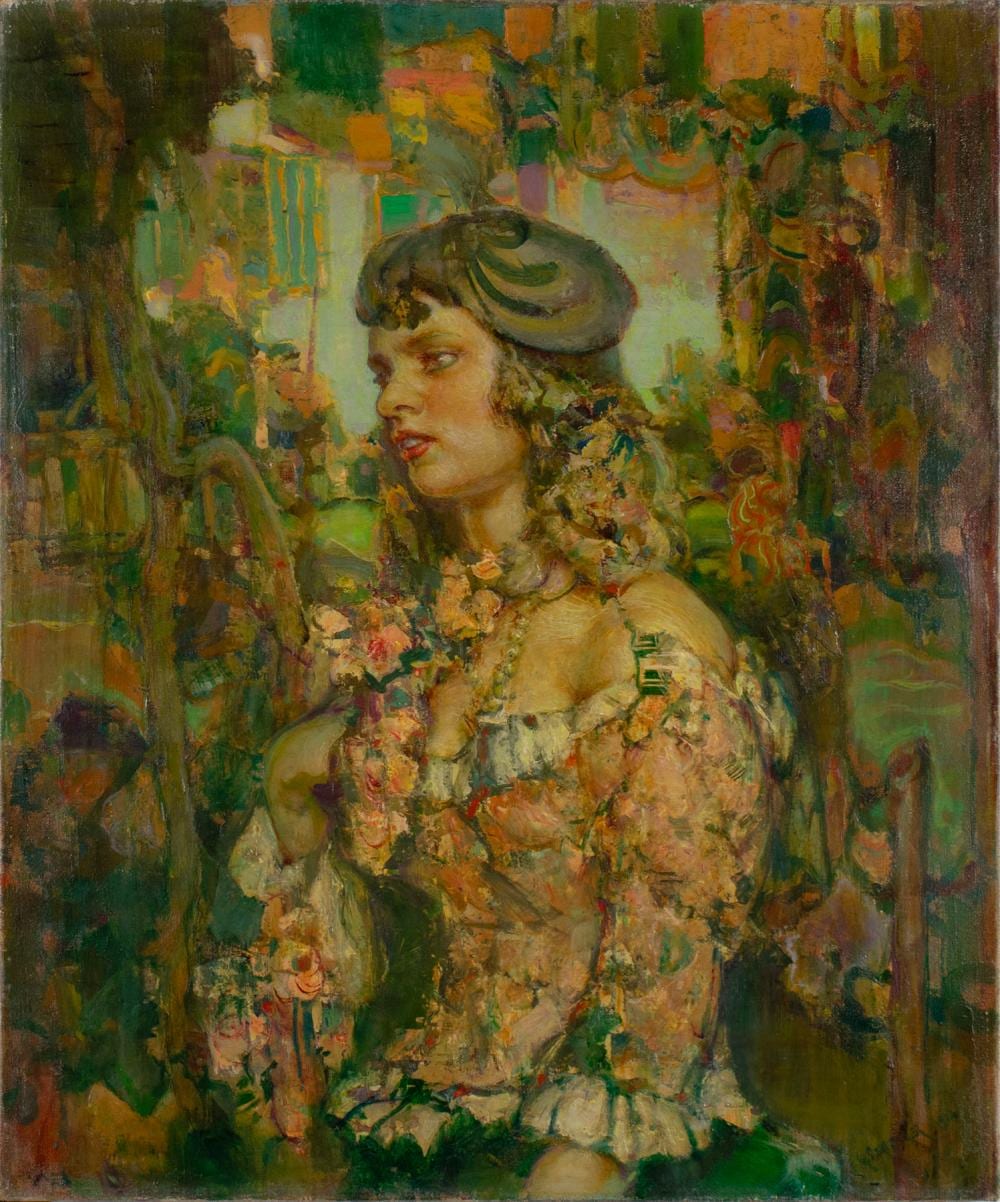 Fred Green Carpenter comparable auction result: fred green carpenter american 1882 1965