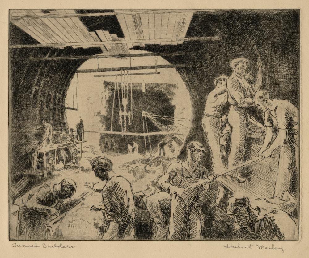 10 etchings by hubert morley · Armstrong Fine Art · 2025-05-24 Hubert Morley comparable auction result: 10 etchings by hubert morley