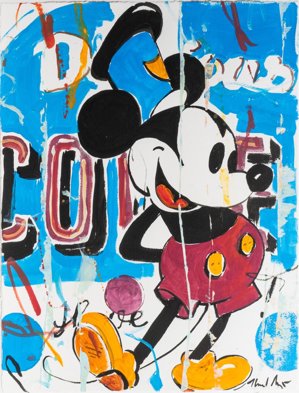 Heiner Meyer comparable auction result: heiner meyer bielefeld 1953 mickey mouse
