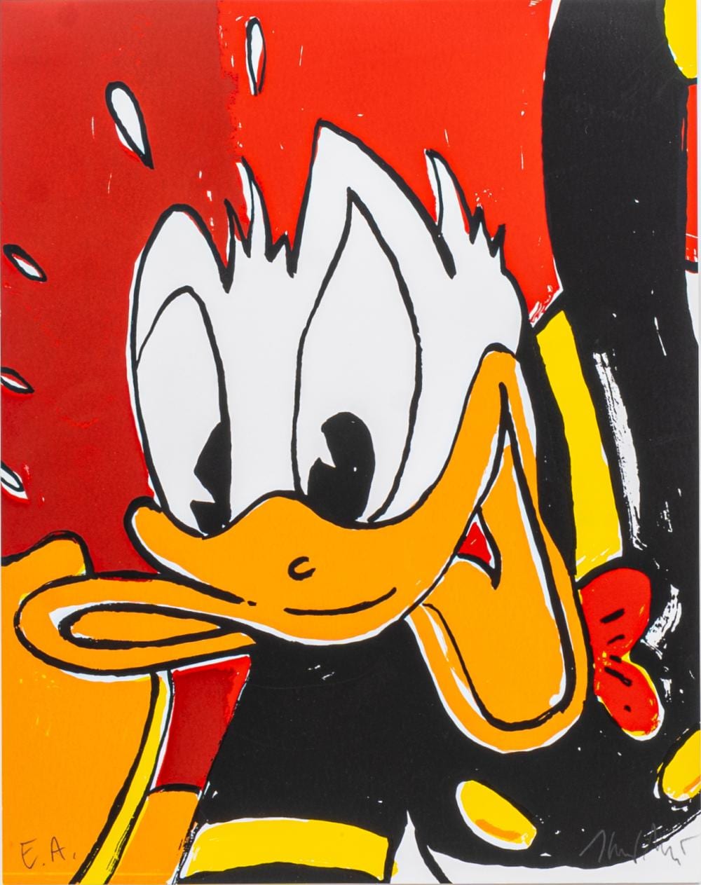 Heiner Meyer comparable auction result: heiner meyer bielefeld 1953 donald duck