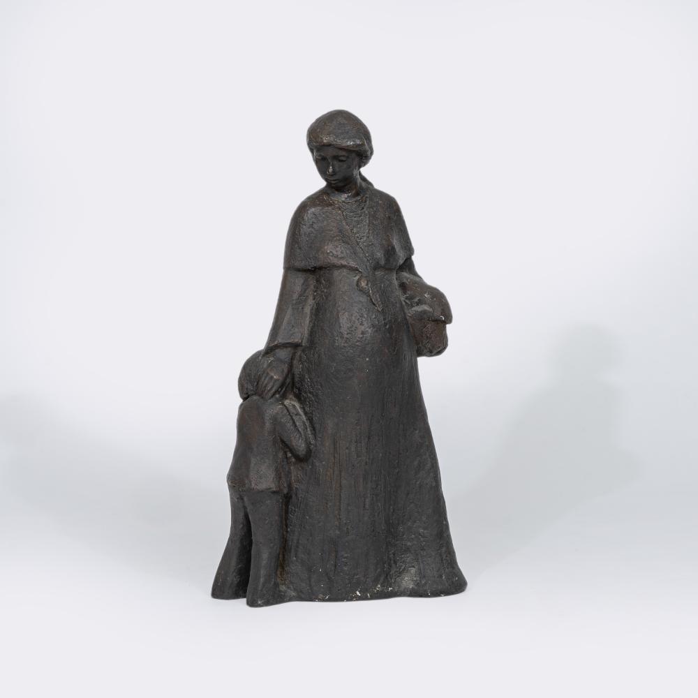 Maren Lipp comparable auction result: maren lipp hamburg 1926 hamburg 2015 a pregnant woman with child