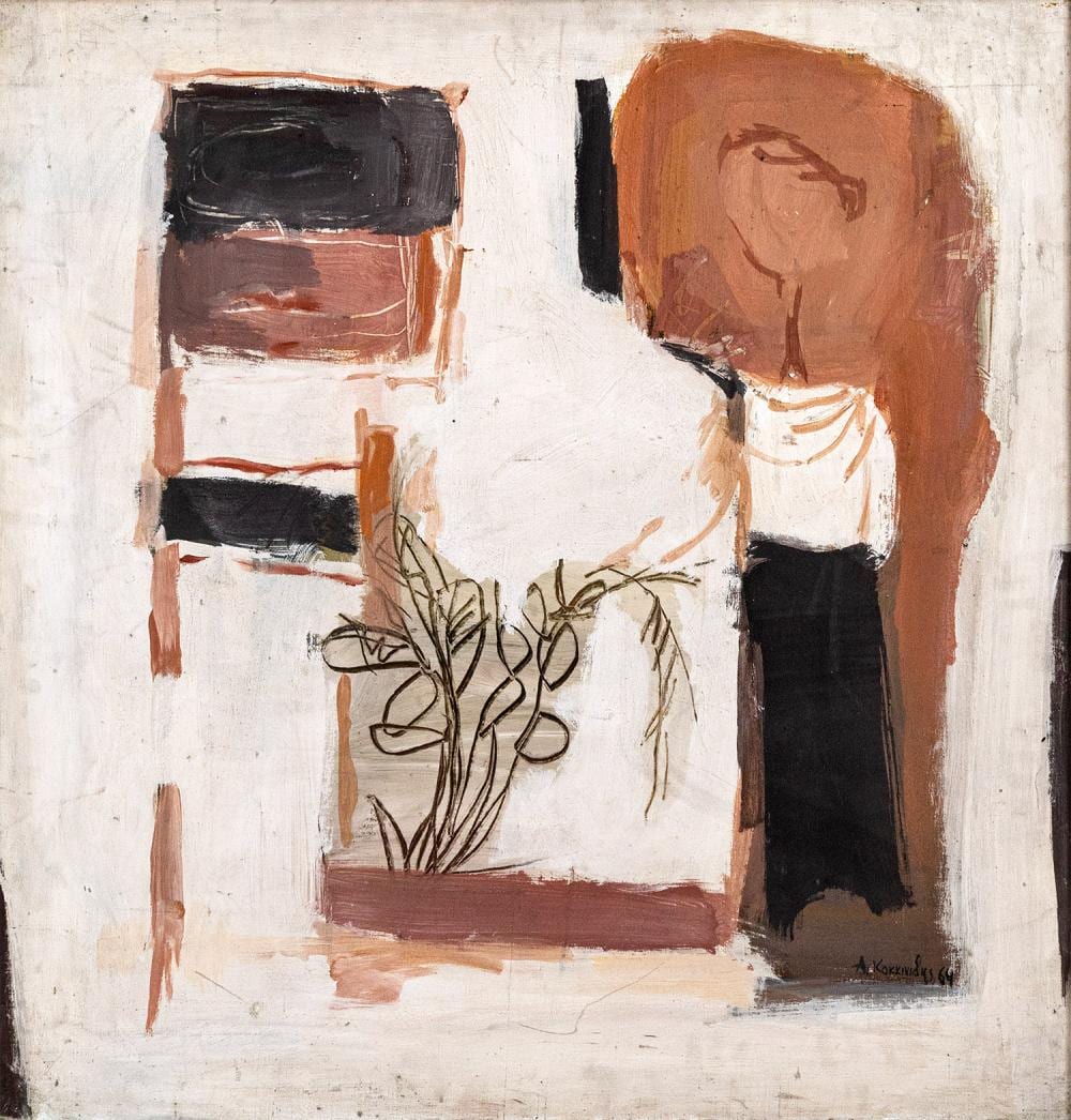 Demosthenis Kokkinidis comparable auction result: dimosthenis kokkinidis 1929 2020 untitled