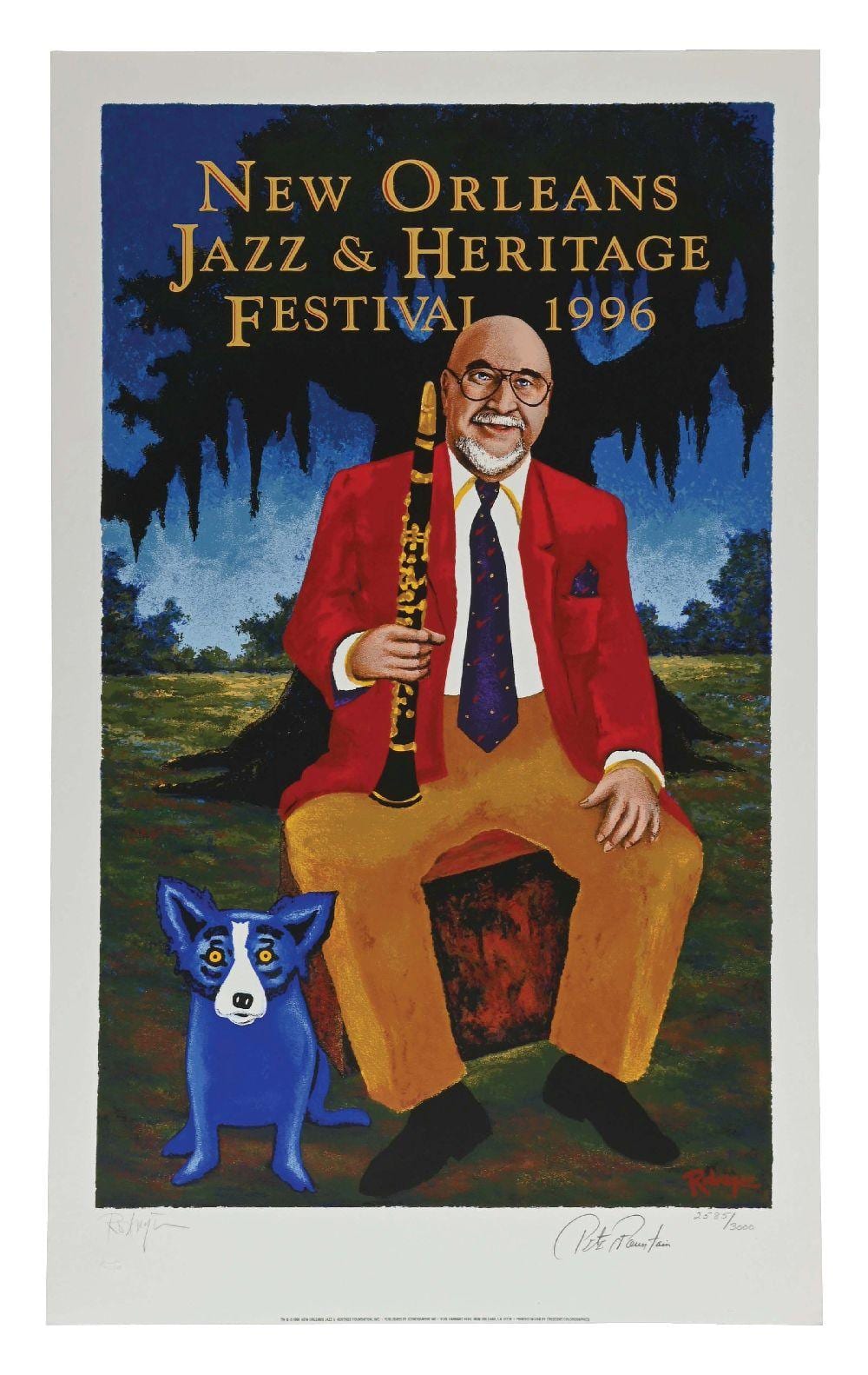 George Rodrique comparable auction result: george rodrique american 1944 2013