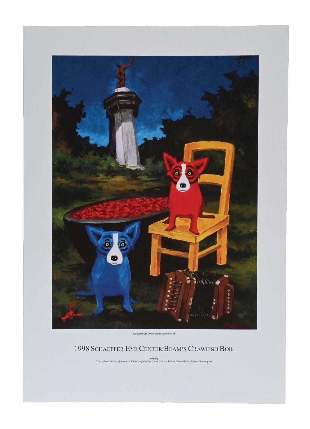 George Rodrique comparable auction result: george rodrique american 1944 2013