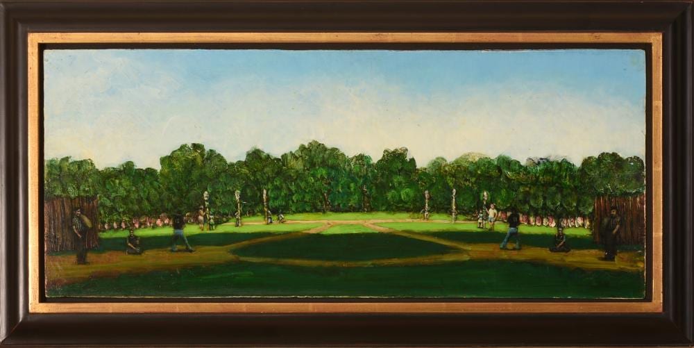 Gregory Joseph Gillespie comparable auction result: gregory joseph gillespie 1936 2000 baseball
