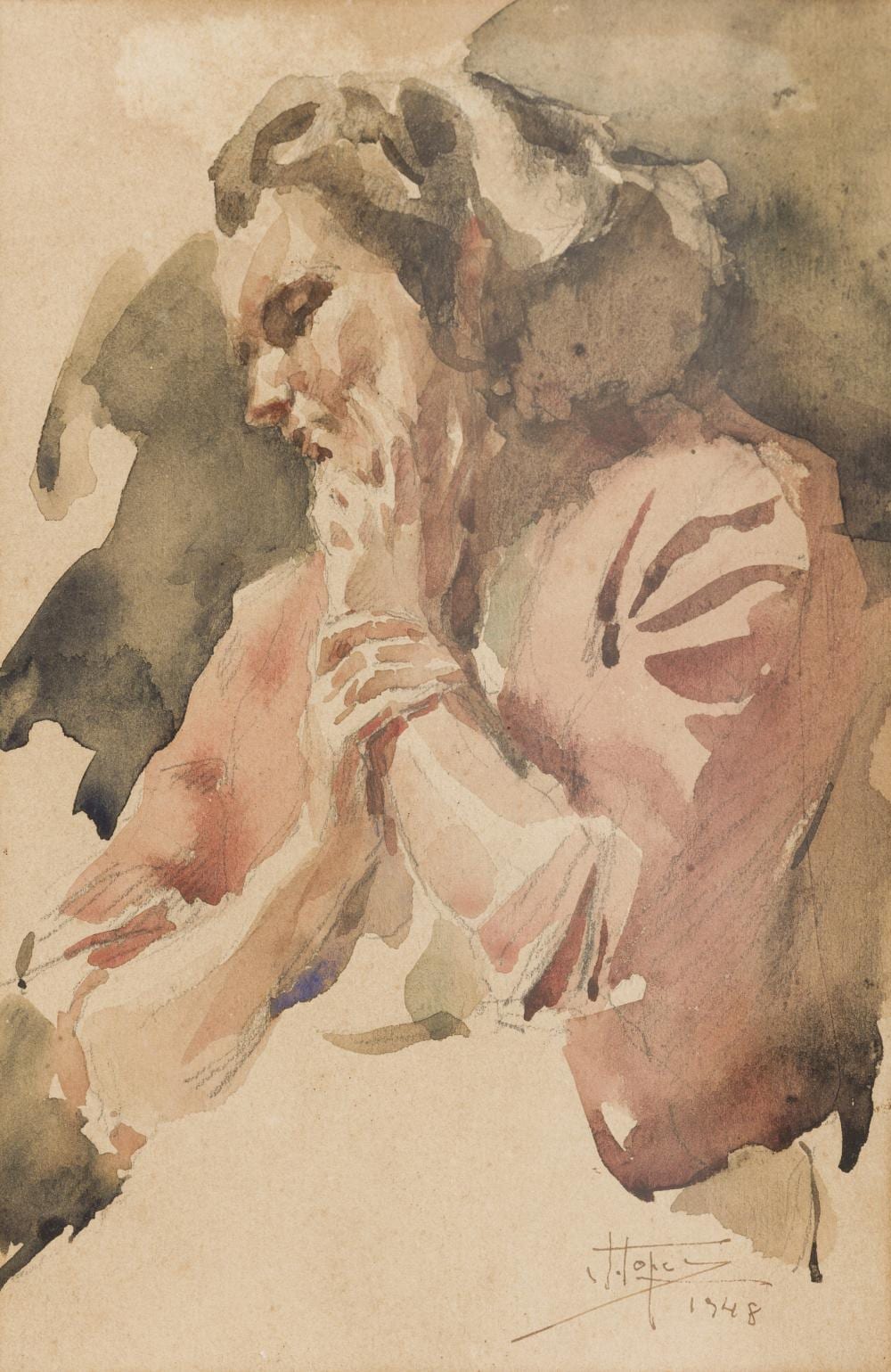 Joaquim (1886) Lopes comparable auction result: joaquim lopes 1886 1956 female figure
