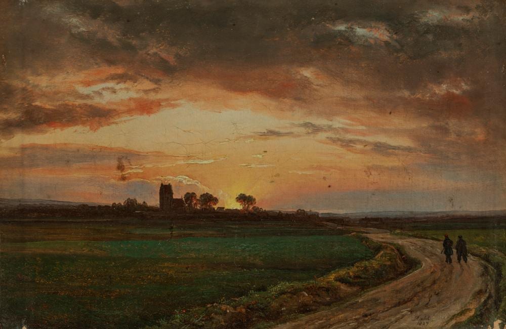 johan christian clausen dahl bergen 1788 1857 dresden landscape near lip · Christie's · 2025-05-20 Johan Christian Clausen Dahl comparable auction result: johan christian clausen dahl bergen 1788 1857 dresden landscape near lip