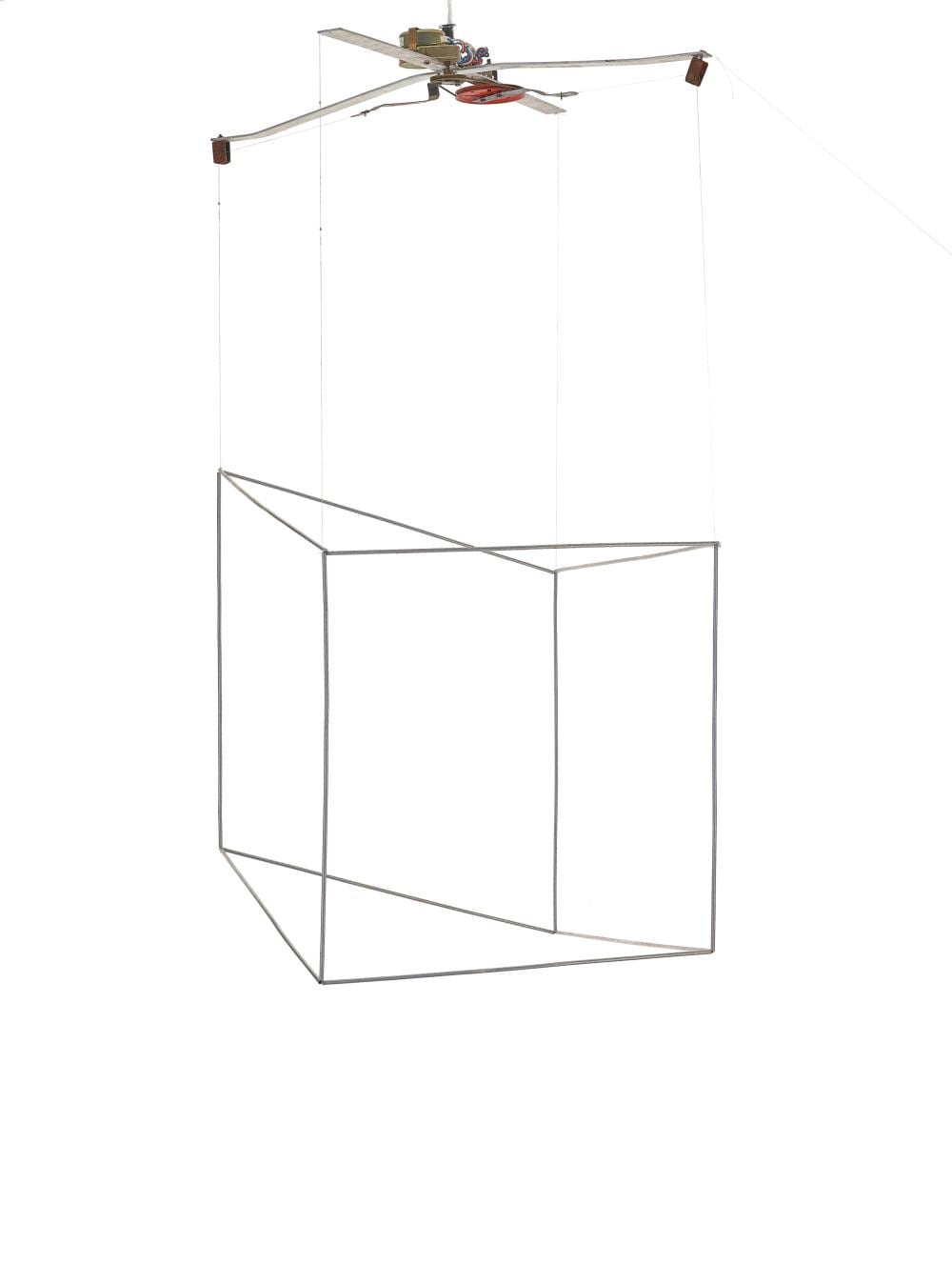 Gianni Colombo comparable auction result: gianni colombo 1937 1993 elastic cube space tiges m talliques fils de