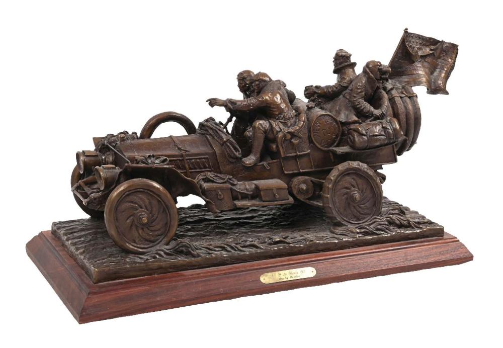 stanley wanlass american b 1941 automobile bronze · Morphy Auctions · 2025-06-12 Stanley Wanlass comparable auction result: stanley wanlass american b 1941 automobile bronze