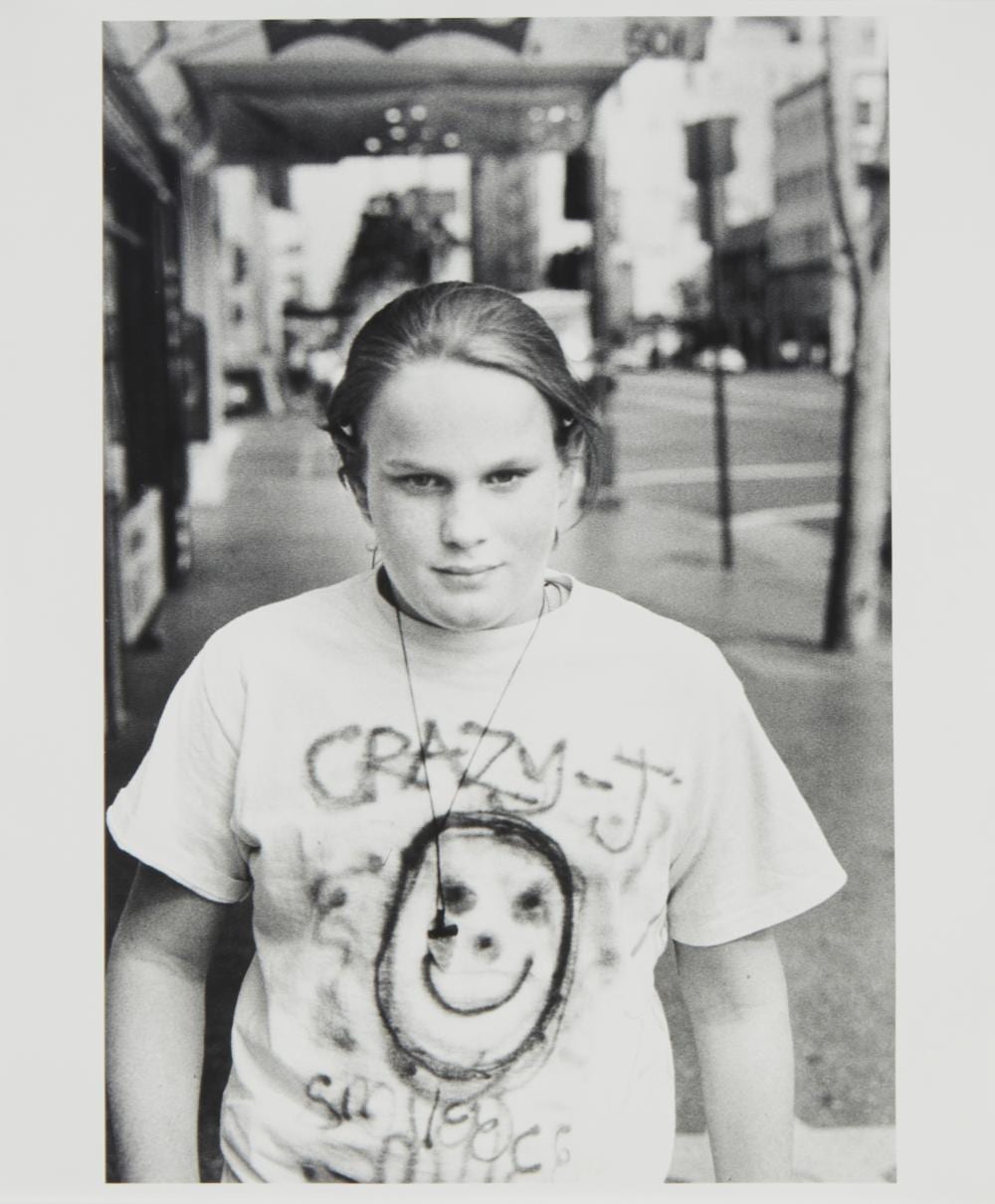Jim Goldberg comparable auction result: jim goldberg b 1953 kato hollywood boulevard from the raised by wolves series 1995