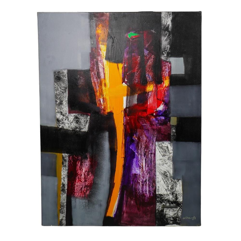 Pedro Avila Gendis comparable auction result: pedro avila gendis cuban 1959 mixed media on canvas