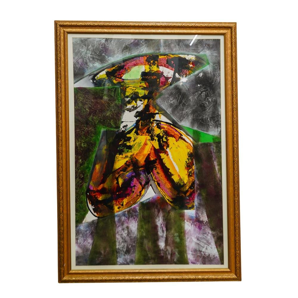Pedro Avila Gendis comparable auction result: pedro avila gendis cuban 1959 mixed media