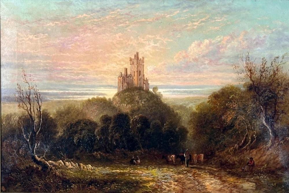 George Dunlop Leslie comparable auction result: george dunlop leslie english 1835 1921