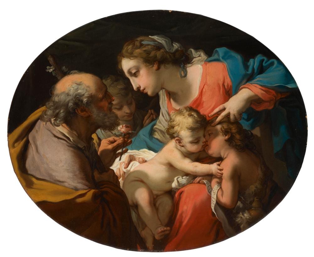 Gaetano Gandolfi comparable auction result: gaetano gandolfi bologna 1734 1802 the holy family with the infant saint