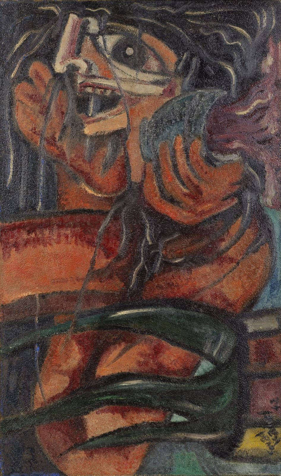Fouad Kamel comparable auction result: fouad kamel egypt 1919 1973 the demon