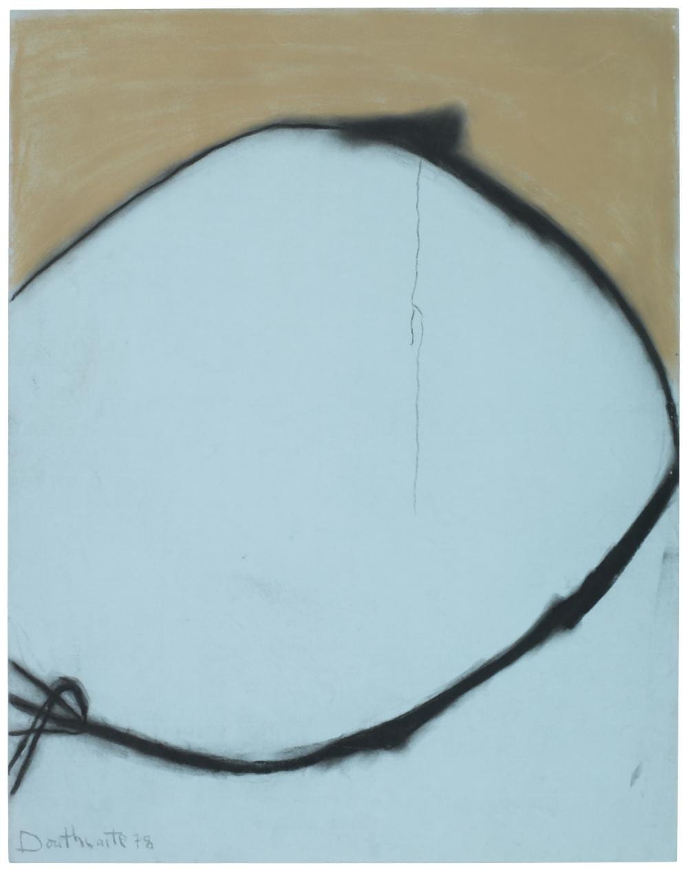 pat douthwaite british 1934 2002 figurative abstract brown background unframed · Bonhams · 2025-05-21 Patricia Douthwaite comparable auction result: pat douthwaite british 1934 2002 figurative abstract brown background unframed
