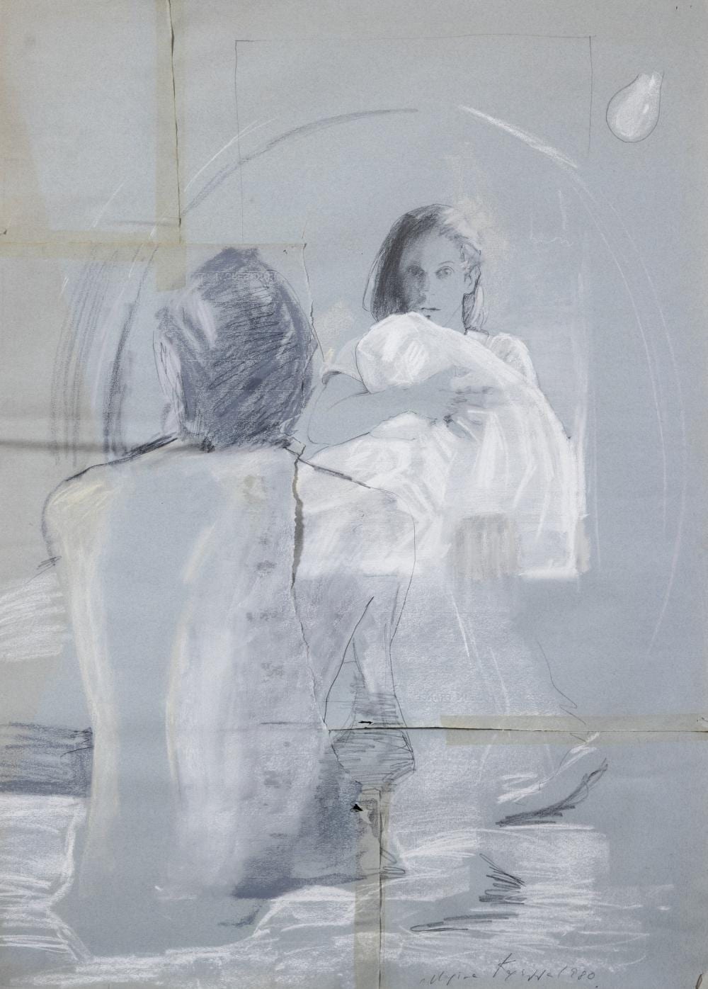 Marina Karella comparable auction result: marina karella n e en 1940 reflexion marina karella and her husband michel de gr ce
