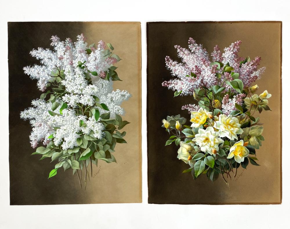Raoul de Longpre comparable auction result: raoul de longpre french 1843 1911 still lifes