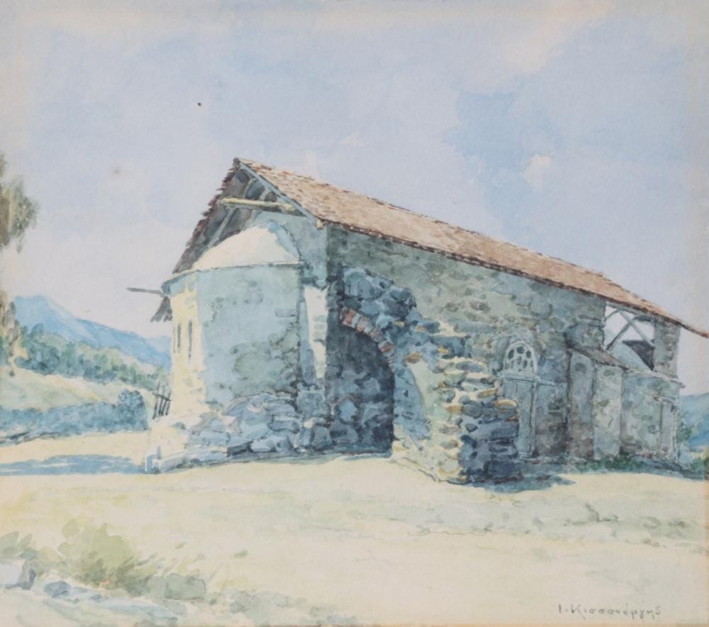 ioannis kissonergis 1889 1963 church of asinou · Psatharis Auctions · 2025-06-04 Ioannis Kissonergis comparable auction result: ioannis kissonergis 1889 1963 church of asinou
