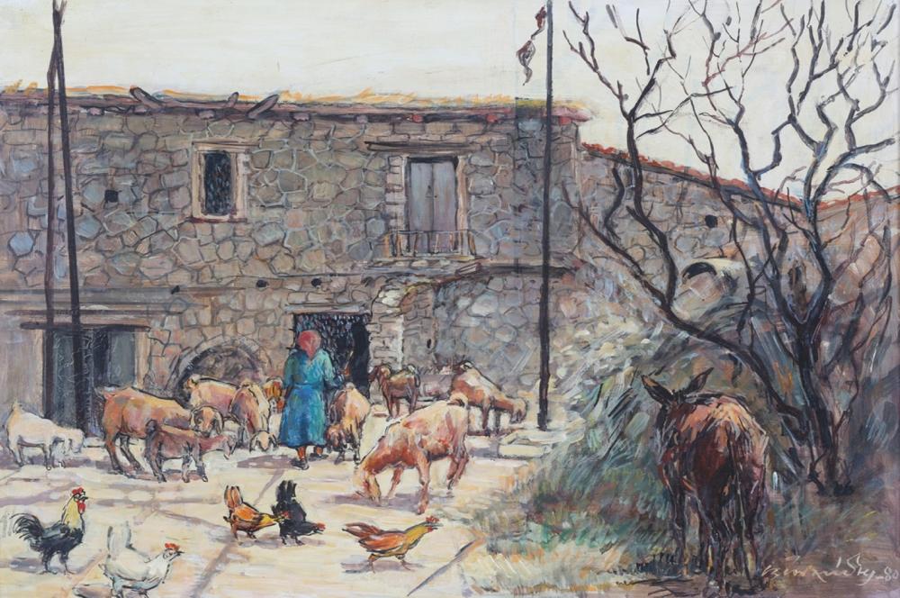 Victor IOANNIDES comparable auction result: victor ioannides 1903 1984 traditional house