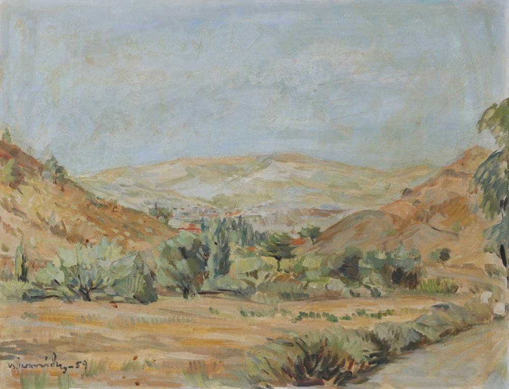 Victor IOANNIDES comparable auction result: victor ioannides 1903 1984 landscape