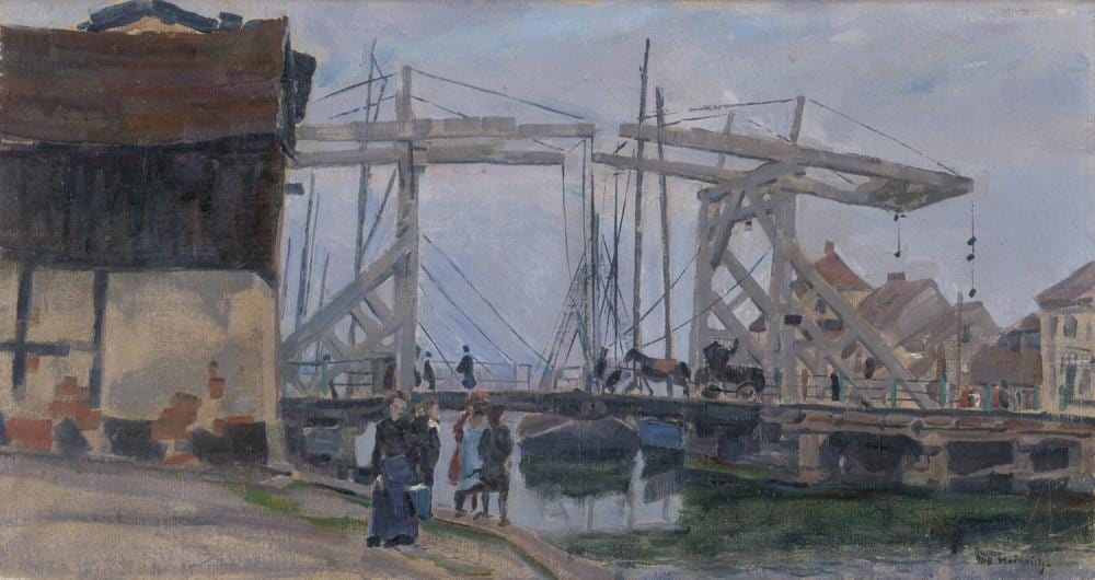 Johannes Mogk comparable auction result: heinrich otto alte zugbr cke in r genwalderm nde a d ostsee