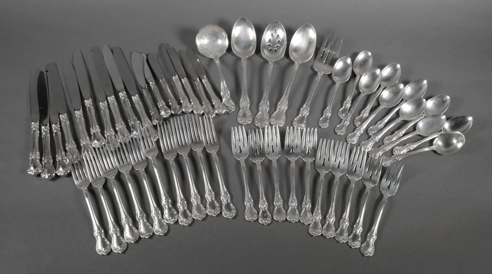 Towle Old Master Sterling Flatware sold by Blackwell Auctions LLC, lot 257 — auction record photograph