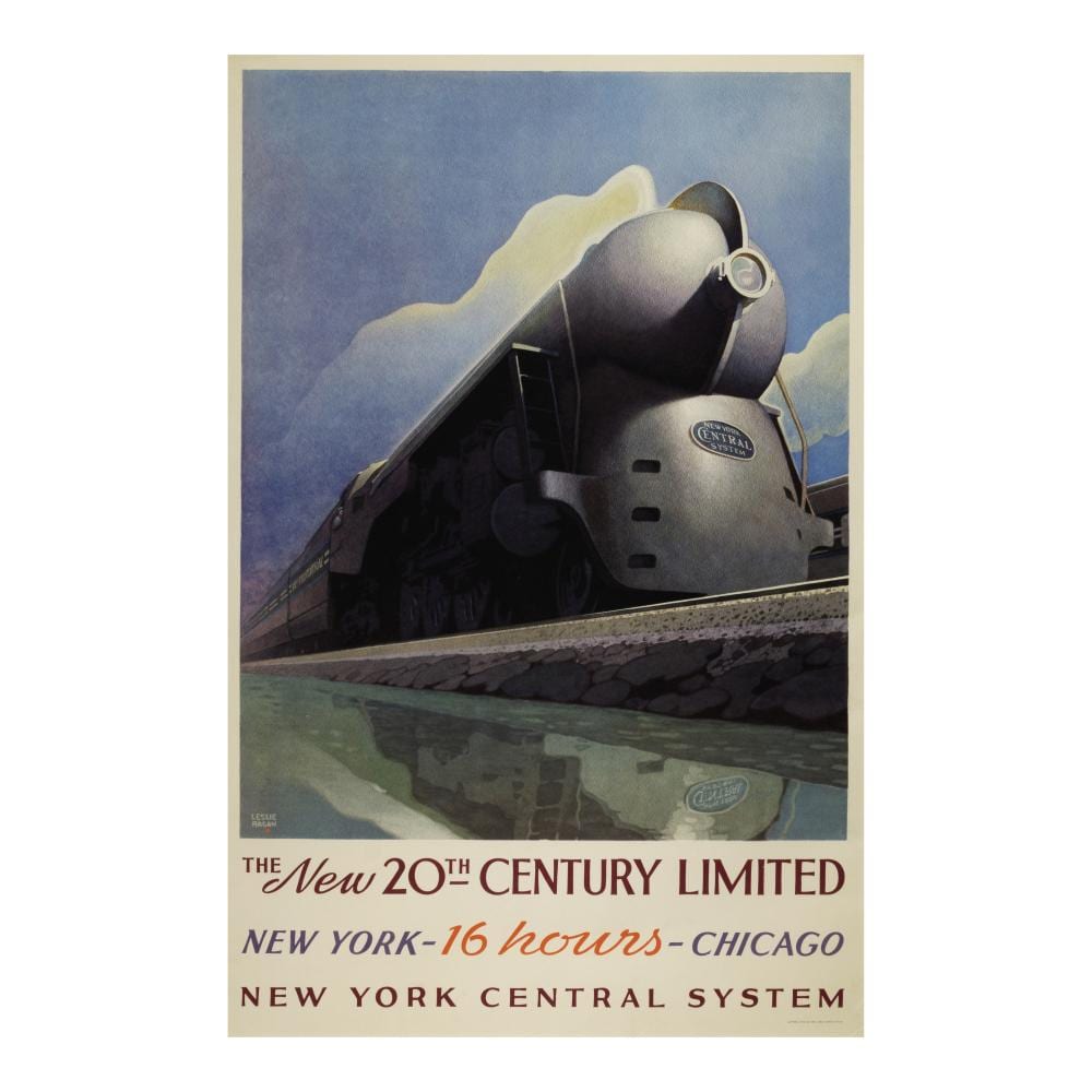 Leslie Darrell Ragan comparable auction result: leslie ragan 1897 1972 the new 20th century limited