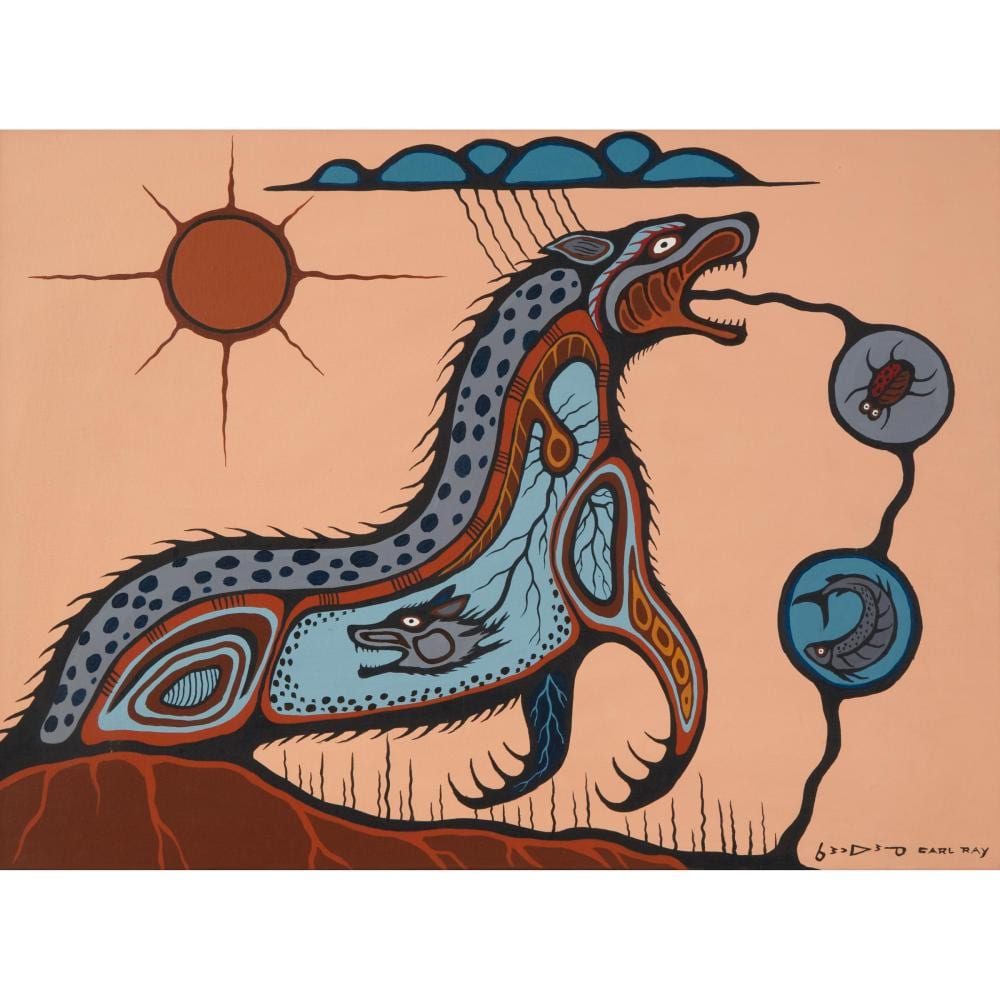 carl ray 1943 1978 untitled vision of nature ca 1975 · Waddington's · 2025-05-29 Carl Ray comparable auction result: carl ray 1943 1978 untitled vision of nature ca 1975