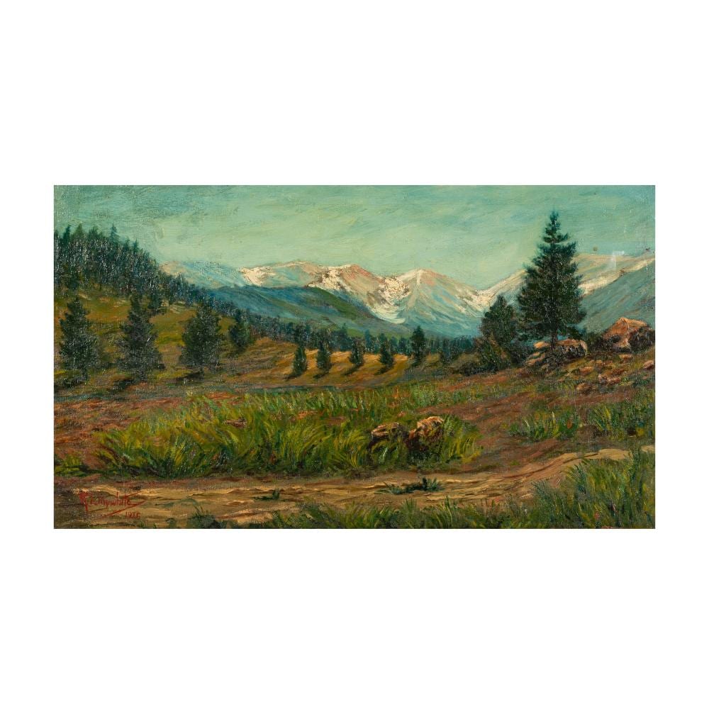 raphael lillywhite 1891 1958 mountain landscape · Abell Auction · 2025-05-15 Raphael Lillywhite comparable auction result: raphael lillywhite 1891 1958 mountain landscape
