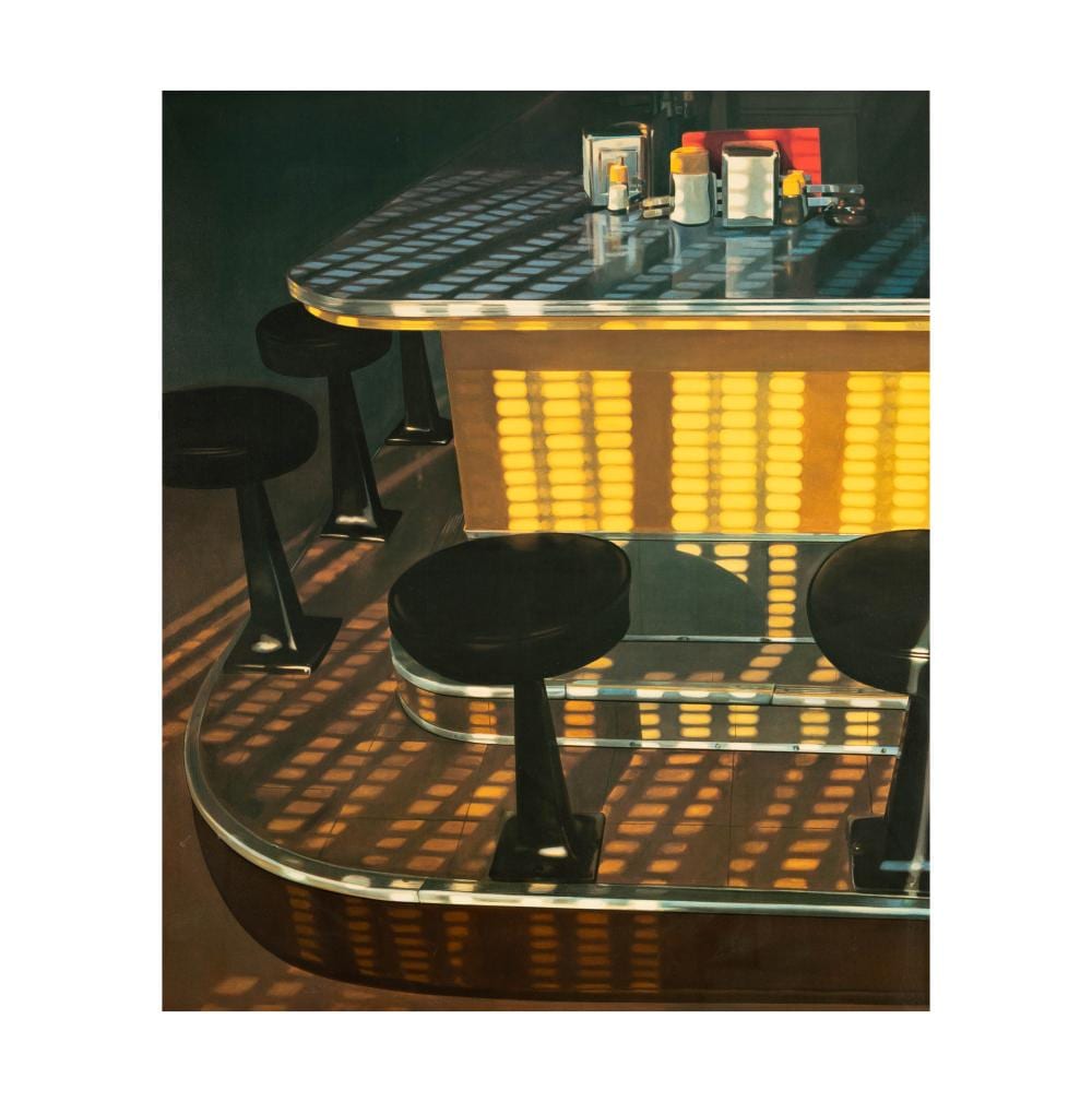 John Register comparable auction result: john register 1939 1996 venetian light