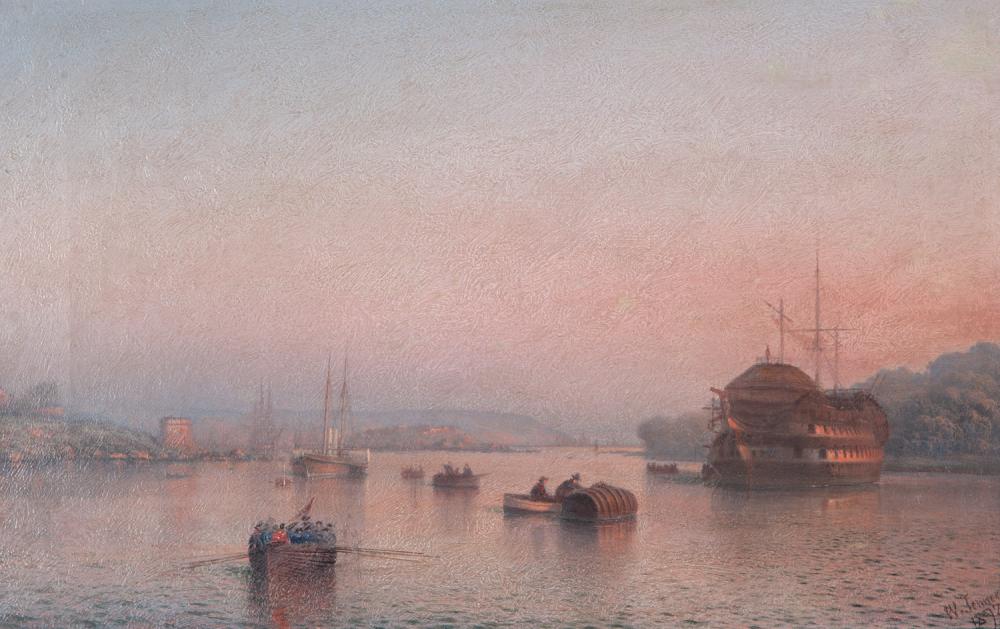 isaac walter jenner drake s island oil on canvas · GFL Fine Art · 2025-05-20 Walter Jenner comparable auction result: isaac walter jenner drake s island oil on canvas