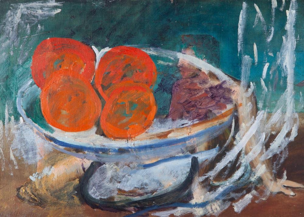 godfrey miller compote series oil on board · GFL Fine Art · 2025-05-20 Godfrey Miller comparable auction result: godfrey miller compote series oil on board