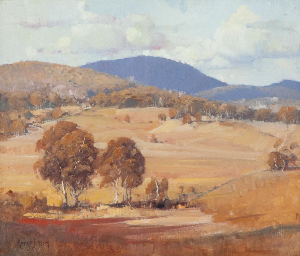 Robert (1770) Johnson comparable auction result: robert johnson the meadows oberon oil on board