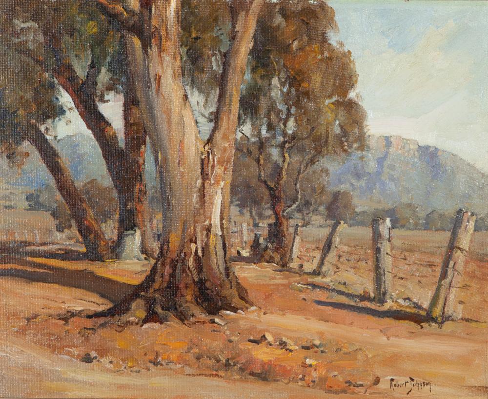 Robert (1770) Johnson comparable auction result: robert johnson near queanbeyan oil on board