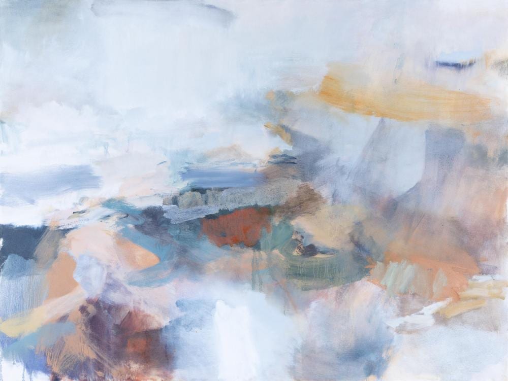 Tim Allen comparable auction result: tim allen towards mt hay 2003 oil on canvas 98 x 130cms