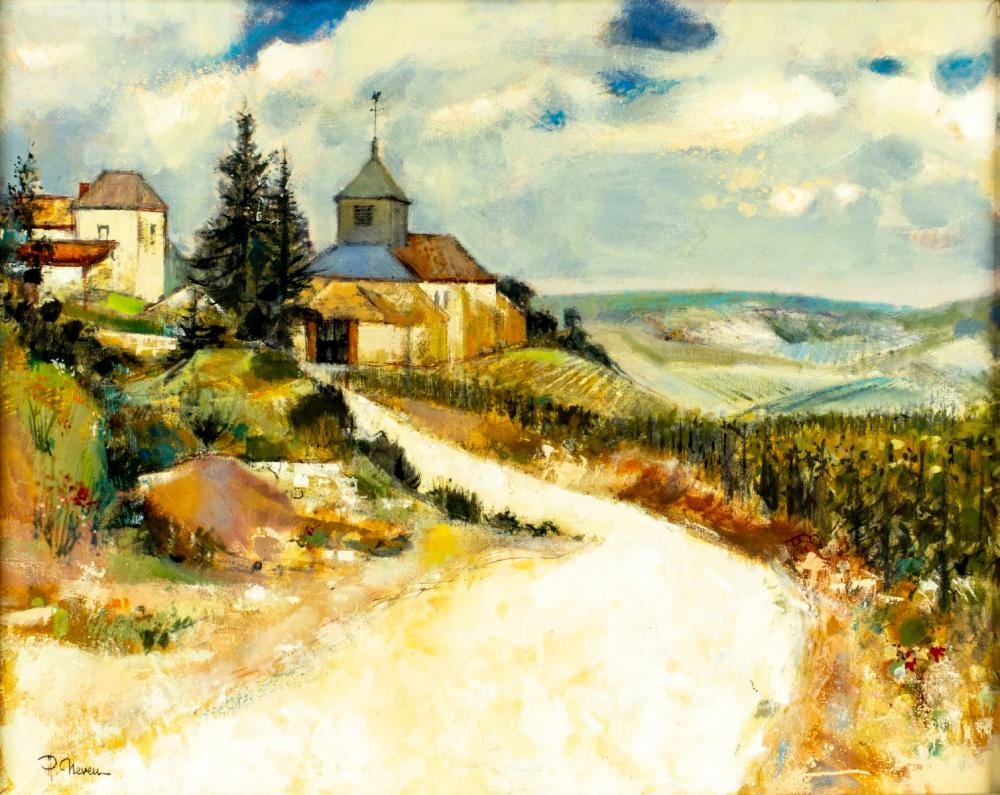 Pierre Neveu comparable auction result: pierre neveu france 1929 oil painting