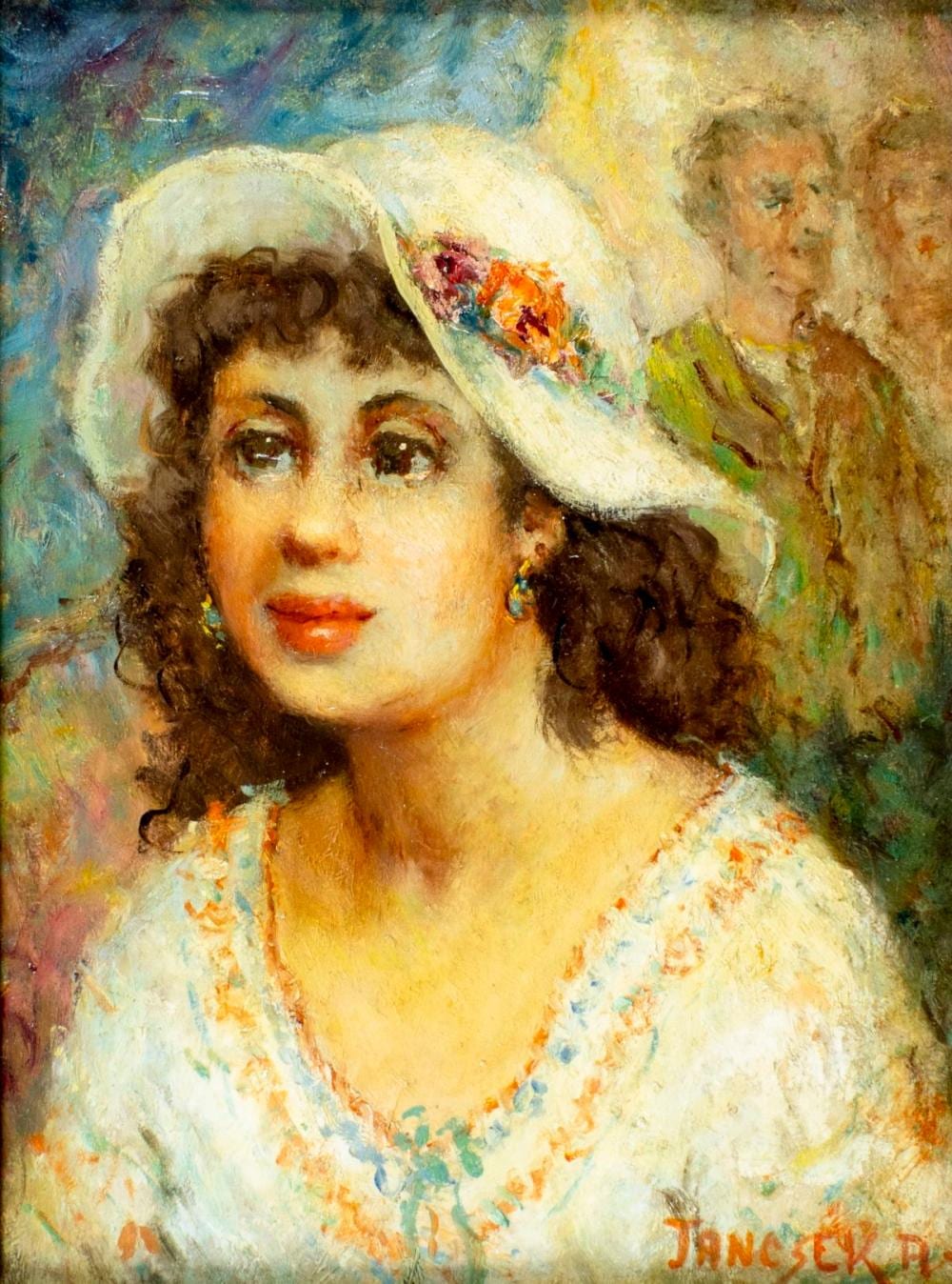 Antal Jancsek comparable auction result: antal jancsek hungary 1907 1985 oil painting