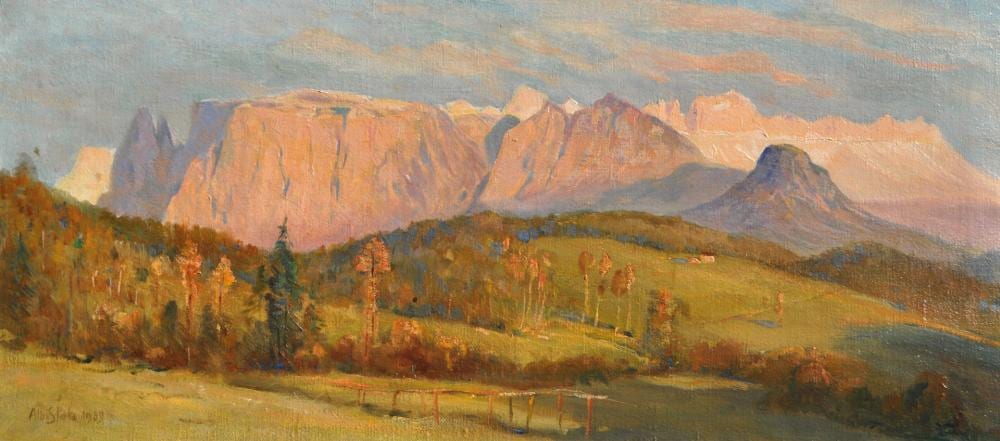 Albert Stolz comparable auction result: albert stolz bozen bolzano 1875 1947