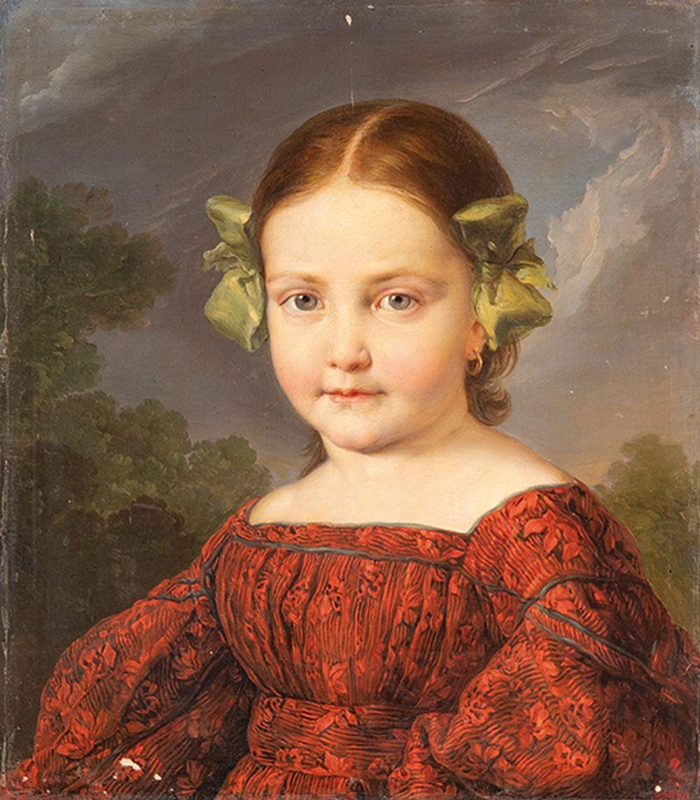 Vicente López y Portaña comparable auction result: vicente lopez porta a portrait of a girl