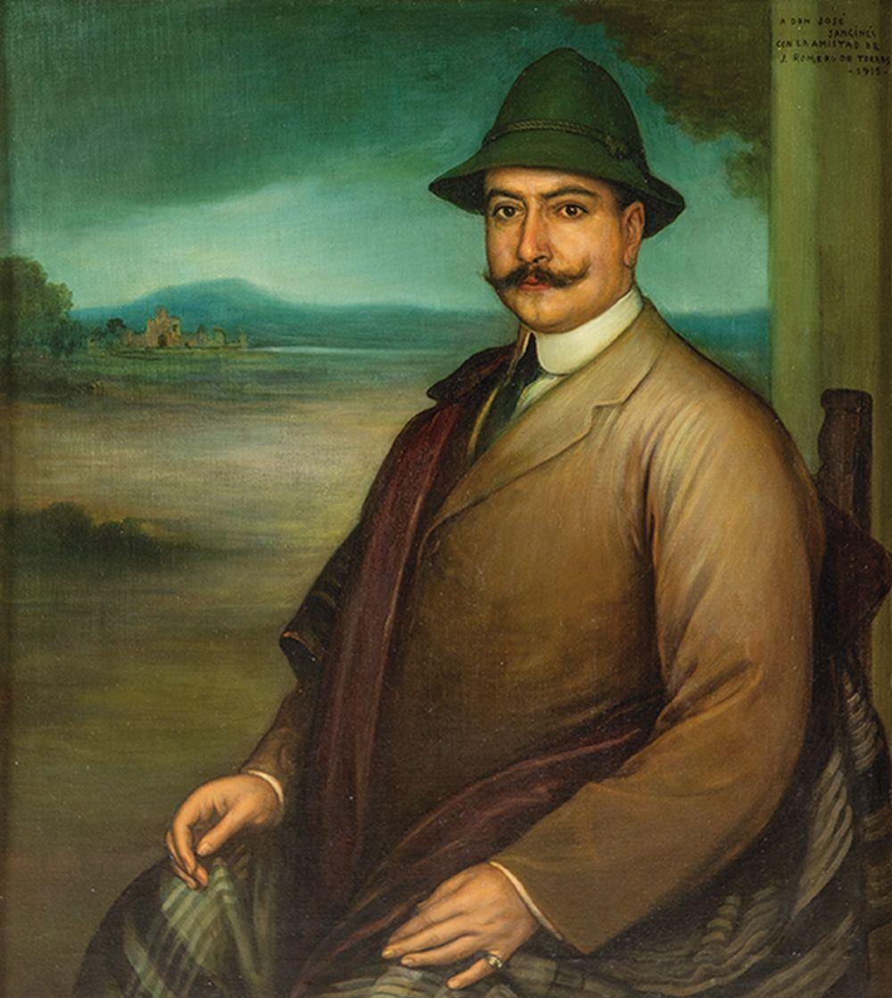 julio romero de torres portrait of don jose maria sangin s · Subastas Segre · 2025-05-20 Julio Romero de Torres comparable auction result: julio romero de torres portrait of don jose maria sangin s