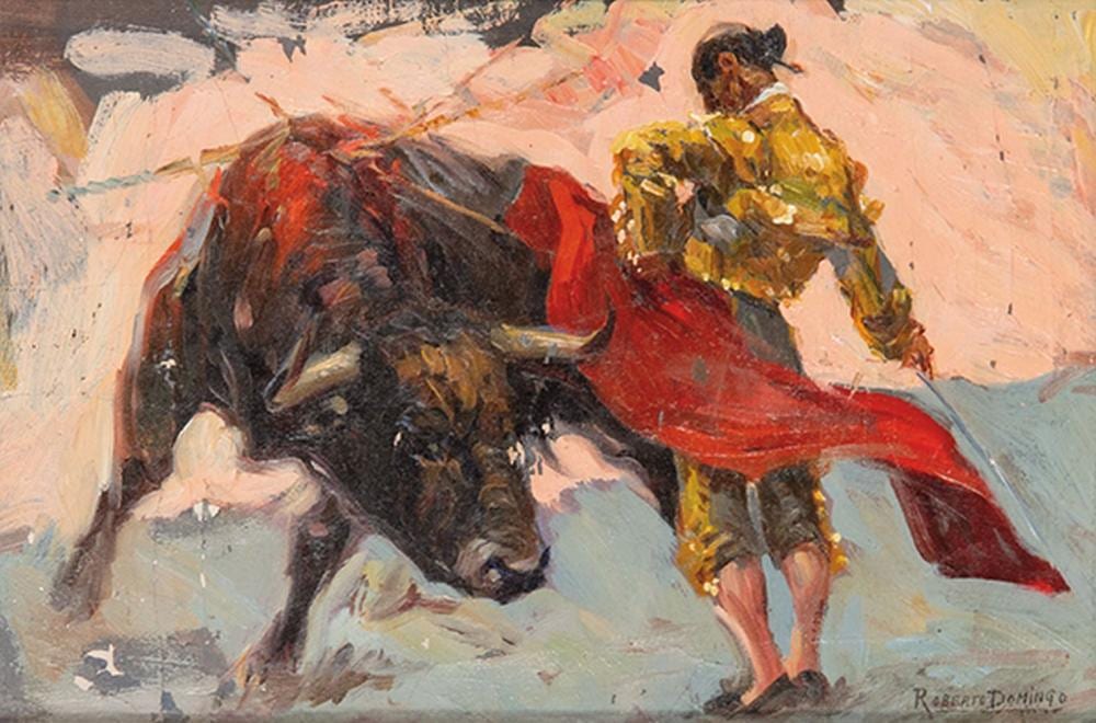 Roberto Domingo y Fallola comparable auction result: roberto domingo y fallola a bullfighter s pass