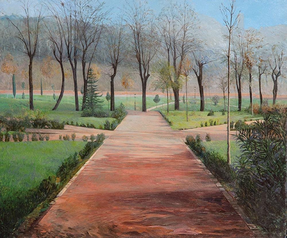 Clara Gangutia comparable auction result: clara gangutia urban garden