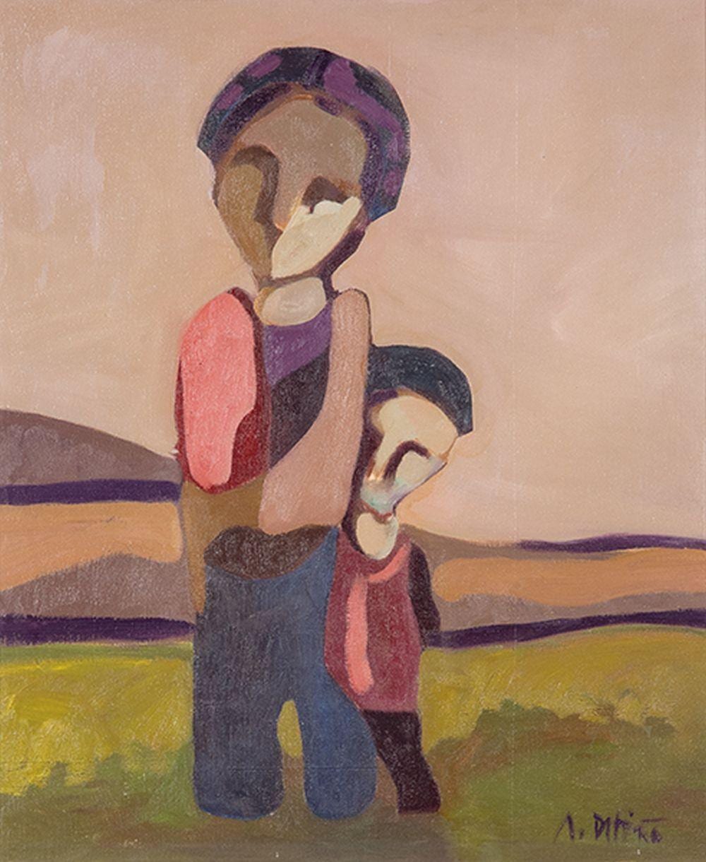 Antón Patiño comparable auction result: ant n pati o duas figures