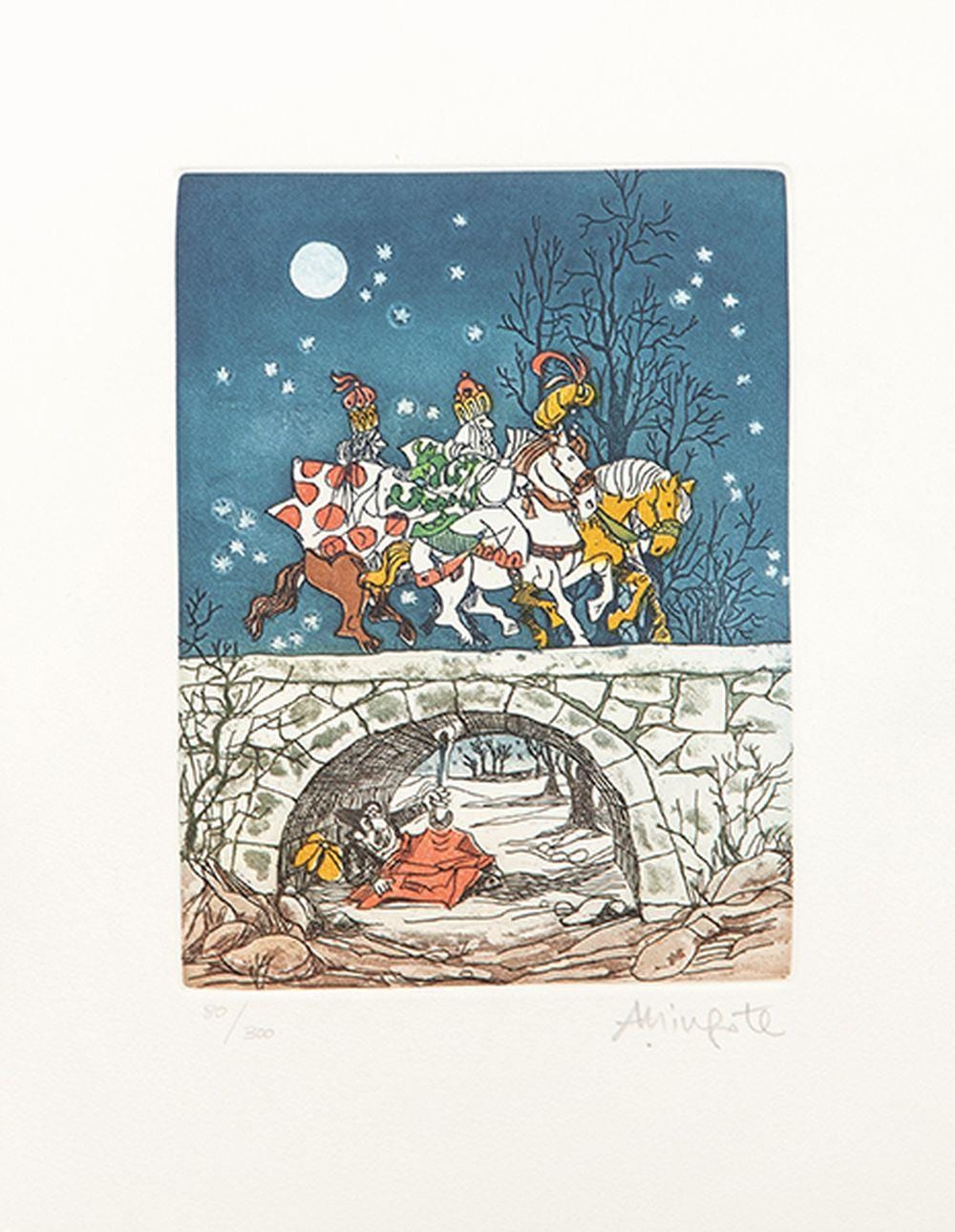 antonio mingote three wise men · Subastas Segre · 2025-05-20 Antonio Mingote comparable auction result: antonio mingote three wise men