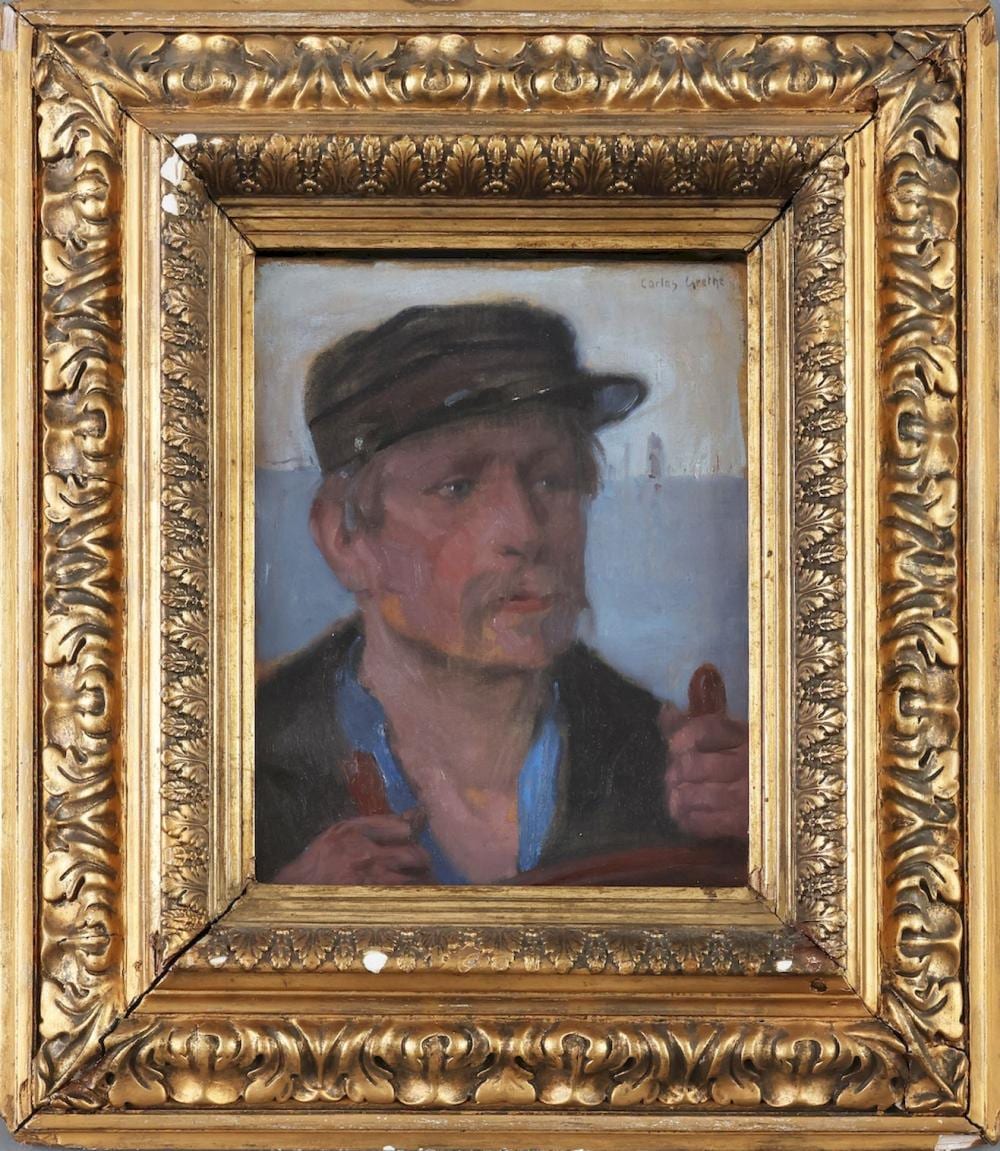 Carlos Grethe comparable auction result: carlos grethe 1864 montevideo uruguay 1913 nieuwpoort belgien