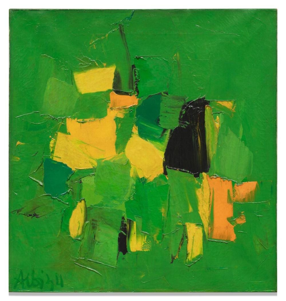 Olga Albizu comparable auction result: sin t tulo