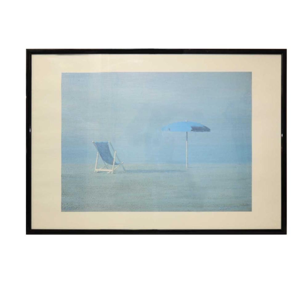 walter lazzaro roma 1914 milano 1989 beach umbrella and deckchair on the sea · ArtLaRosa · 2025-05-30 Walter Lazzaro comparable auction result: walter lazzaro roma 1914 milano 1989 beach umbrella and deckchair on the sea