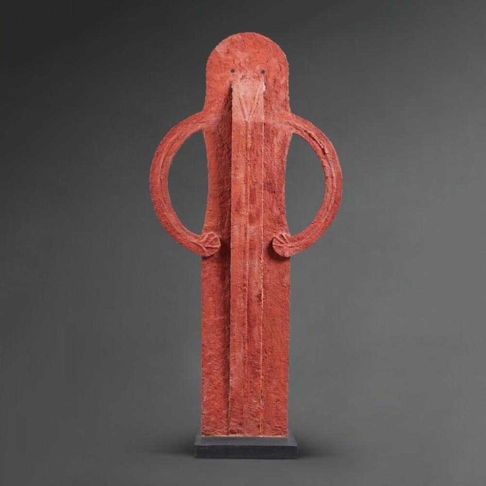 Hans-Rudolf Roth comparable auction result: hombre rojo